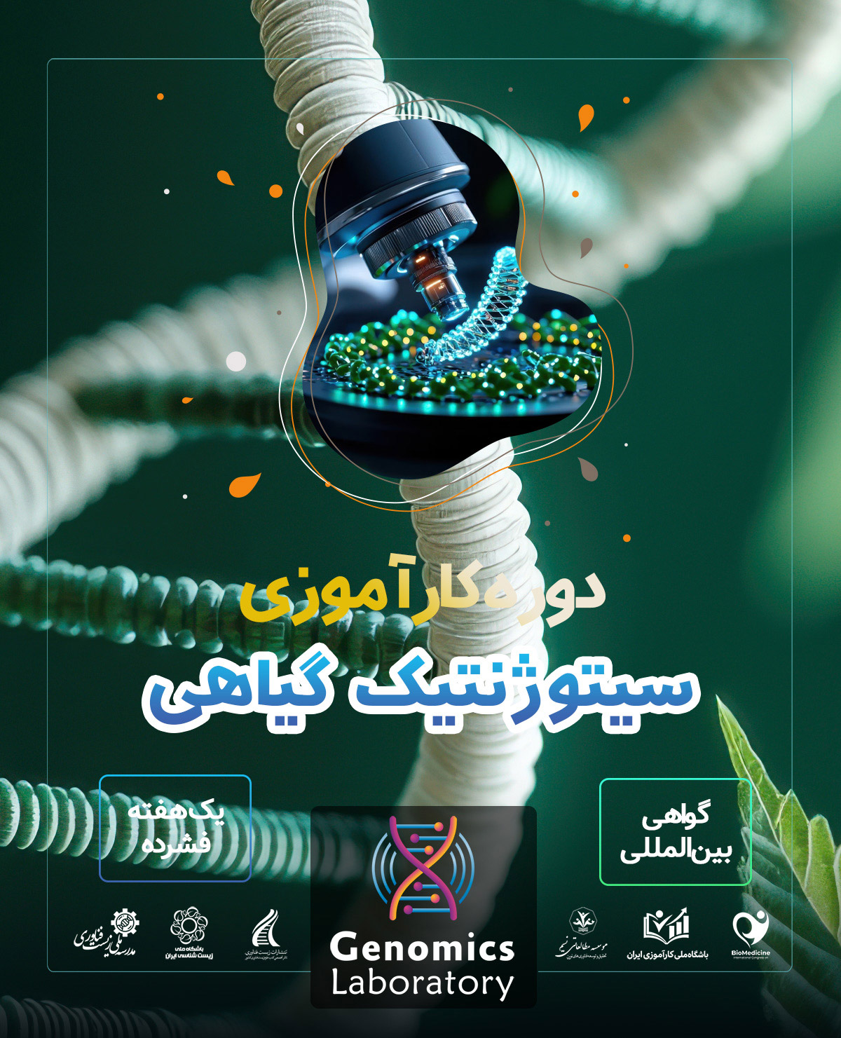 دوره کارآموزی بین المللی سیتوژنتیک گیاهی